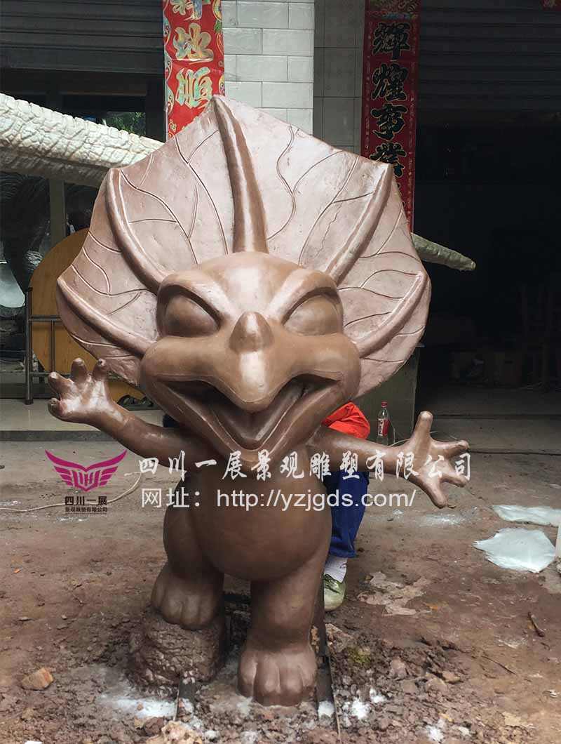 卡通龙雕塑制作一